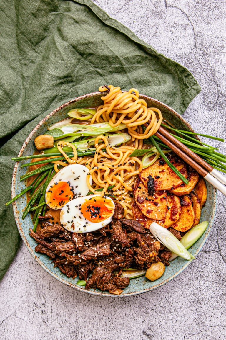 Tahini Miso Ramen Soup