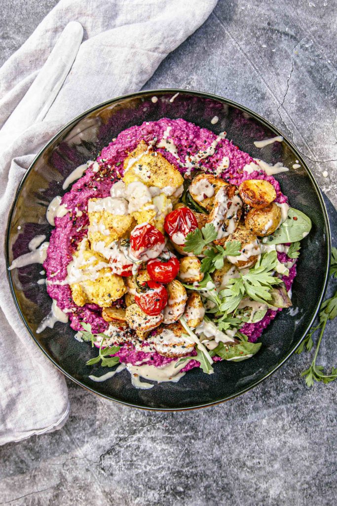 Beetroot Crispy Chicken